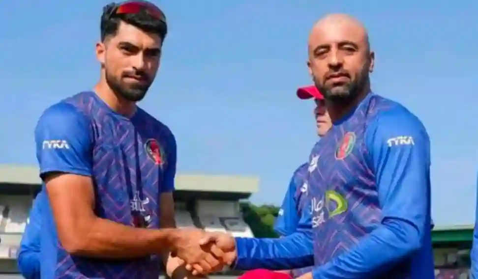 Ibrahim Zadran Handed Test Debut Cap To Uncle Noor Ali, Both Opening The Innings Against SL